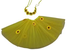 Fantasia Girassol Carnaval Festas