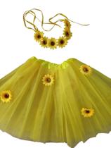 fantasia girassol infantil