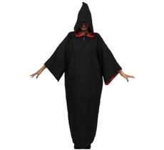 Fantasia Halloween Adulto Capa da Morte Túnica c/ Capuz Assustadora Fantasia Halloween Adulto Capa da Morte Túnica c/ Capuz Assustadora