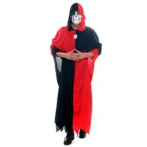 Fantasia Halloween Adulto Palhaço do Mau Com Máscara 38 á 48 Fantasia Halloween Adulto Palhaço do Mau Com Máscara 38 á 48