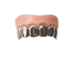 Fantasia Halloween Dentes de Vampiro drácula Prata