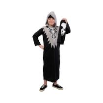 Fantasia Halloween Esqueleto Egon Infantil - 1 unidade - Cromus - Rizzo Fantasia Halloween Esqueleto Egon Infantil - 1 unidade - Cromus - Rizzo