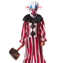 Fantasia Halloween Infantil Palhaço do Mal Assassino Macabro