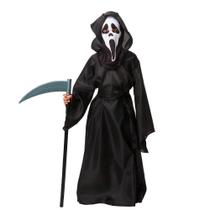 Fantasia Halloween Morte Infantil Com Máscara do Panico