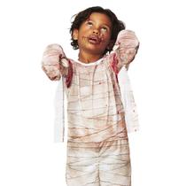 Fantasia Halloween Múmia Infantil Menino Zumbi Morto Vivo Fantasia Halloween Múmia Infantil Menino Zumbi Morto Vivo