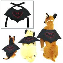 Fantasia Halloween Pet Asa de Morcego Cachorro Gatos