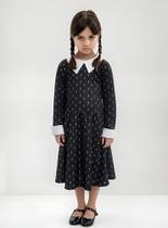 Fantasia Halloween Vandinha Infantil Vestido Vavadinho Fantasia Halloween Vandinha Infantil Vestido Vavadinho