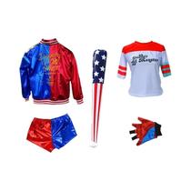 Fantasia Harley Quinn Esquadrão Suicida - Halloween - Infantil e Adulto