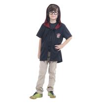 Fantasia Harry Potter Infantil Grifinória Sobretudo e Óculos