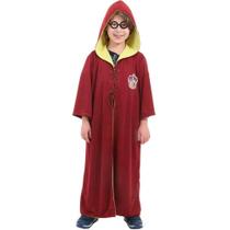 Fantasia Harry Potter Infantil Quadribol Capa e Óculos Fantasia Harry Potter Infantil Quadribol Capa e Óculos