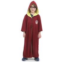 Fantasia Harry Potter Quadribol Infantil Original com Óculos - Harry Potter