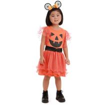 Fantasia helloween menina abobora muvilê