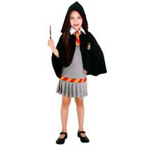Fantasia Hermione Harry Potter Infantil Vestido Original Warner Bros Sulamericana 23397 - Sulamericana Fantasias