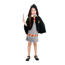 Fantasia Hermione Harry Potter Juvenil GG 13 a 16 anos Licenciada Sulamericana 923397 - Sulamericana Fantasias