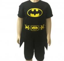 Fantasia herói Batman infantil curta