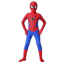 Fantasia Homem Aranha Infantil Peter Parker Tradicional - COSPLAY