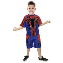 Fantasia Homem Aranha Infantil Sem Mascara Heróis