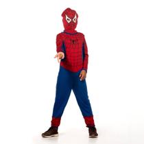 Fantasia Homem Aranha Macacão Infantil Fantasia Homem Aranha Macacão Infantil