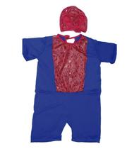 Fantasia Homem Aranha / Spider Man Infantil Curta Com Máscara de Gorro Fantasia Homem Aranha / Spider Man Infantil Curta Com Máscara de Gorro