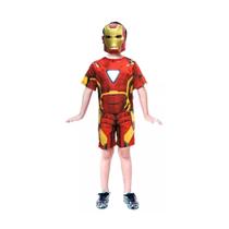 Fantasia Homem De Ferro Super Heroi Infantil Avengers Iron Fantasia Homem De Ferro Super Heroi Infantil Avengers Iron
