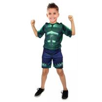 Fantasia Hulk Infantil Sem Mascara Heróis Fantasia Hulk Infantil Sem Mascara Heróis