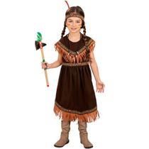 Fantasia India Infantil pra Menina Vestido de Luxo e Faixa P 3 - 4