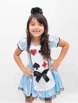 Fantasia Infantil Alice Dama de Nypes - coloribaby
