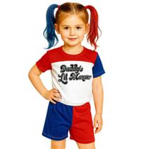 Fantasia Infantil Arlequina Heroína Monster