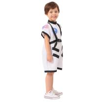 Fantasia Infantil Astronauta CURTO LUXO com suspensório