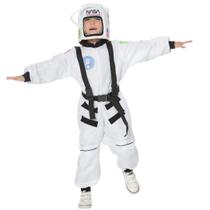 Fantasia Infantil Astronauta LONGO COMPLETA LUXO