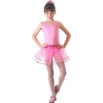 Fantasia Infantil - Bailarina Basic - Tamanho G (9 a 12 anos) - 10652 - Sulamericana