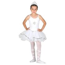Fantasia Infantil Bailarina Branca - Era uma vez