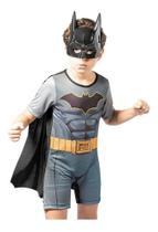 Fantasia Infantil Batman Com Máscara Super Héroi Oficial