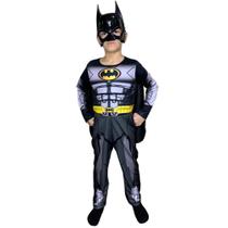 Fantasia Infantil Batman Longa Com Mascara De plástico Fantasia Infantil Batman Longa Com Mascara De plástico