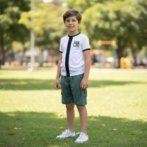 Fantasia Infantil Ben 10 - Bermuda E Camiseta Com Máscara Fantasia Infantil Ben 10 - Bermuda E Camiseta Com Máscara