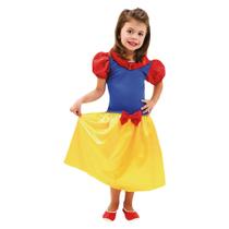 Fantasia Infantil Branca de Neve com Laço