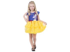 Fantasia Infantil Branca de Neve Pop Tam. M - Rubies