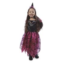 Fantasia Infantil Bruxinha Encantadora Halloween Fantasia Infantil Bruxinha Encantadora Halloween