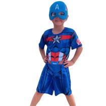 Fantasia infantil capitão américa - festa