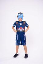 Fantasia Infantil Capitão América para Dia das Crianças - Fabuloso Ateliê Fantasia Infantil Capitão América para Dia das Crianças - Fabuloso Ateliê