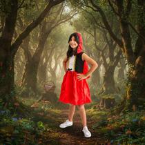 Fantasia Infantil Chapeuzinho Vermelho Lobo Mau Fantasia Infantil Chapeuzinho Vermelho Lobo Mau