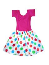 Fantasia Infantil Circo Roupa Palhacinha Palhaço Palhaça