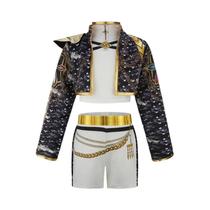 Fantasia Infantil De Desenho Animado, Moda Coreana, Traje De Dança Para Carnaval, 2 Peças Fantasia Infantil De Desenho Animado, Moda Coreana, Traje De Dança Para Carnaval, 2 Peças