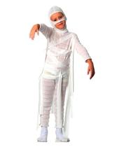 Fantasia Infantil de Halloween de Terror Roupa de Mumia pra Menino com Máscara