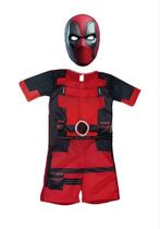 Fantasia Infantil Dead Pool Com Máscara de E.V.A 3D Fantasia Infantil Dead Pool Com Máscara de E.V.A 3D