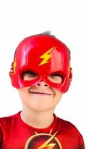 Fantasia Infantil Do Flash Com Mascara Sem Enchimento Fantasia Infantil Do Flash Com Mascara Sem Enchimento