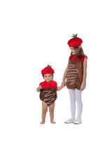 Fantasia Infantil Dress Up America - Morango Banhado a Chocolate