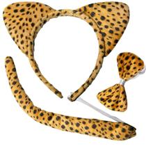 Fantasia Infantil e Adulto Animais da Floresta de Halloween e Carnaval