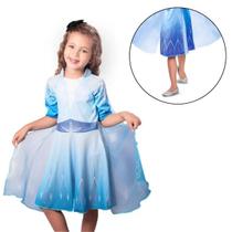 Fantasia Infantil Elsa Frozen Princesa Disney Fantasia Infantil Elsa Frozen Princesa Disney