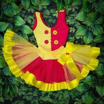 Fantasia Infantil Emília Feminino Fantasia Infantil Emília Feminino